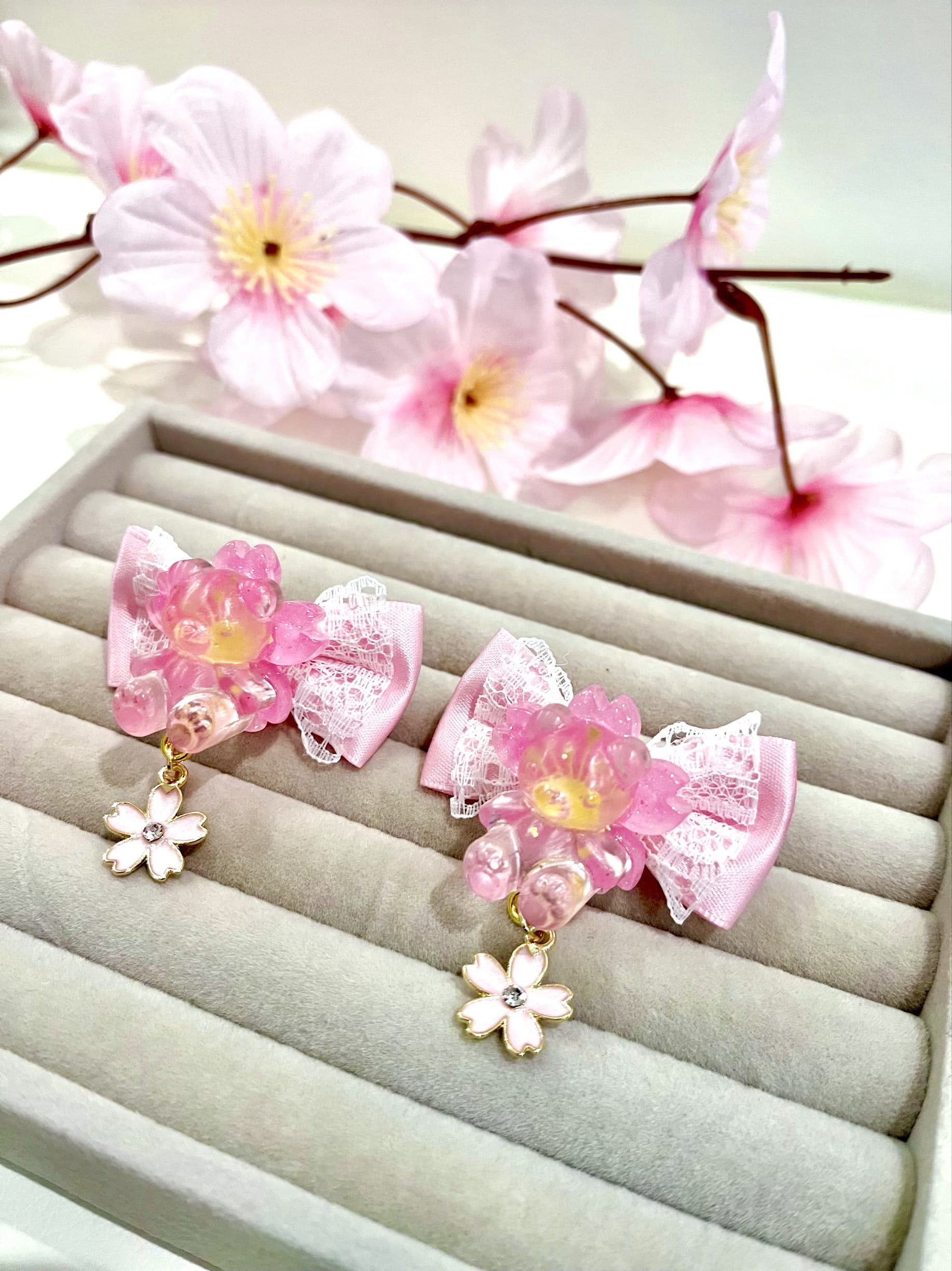 【2こセット売り】 桜×テディベア